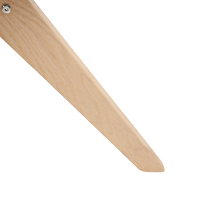 Sedia da pranzo girevole con schienale alto in lino beige chiaro stile scandinavo