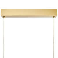 Lampada a sospensione in alluminio oro con paralume in legno di gomma e base in ferro con telecomando Luce a LED integrata