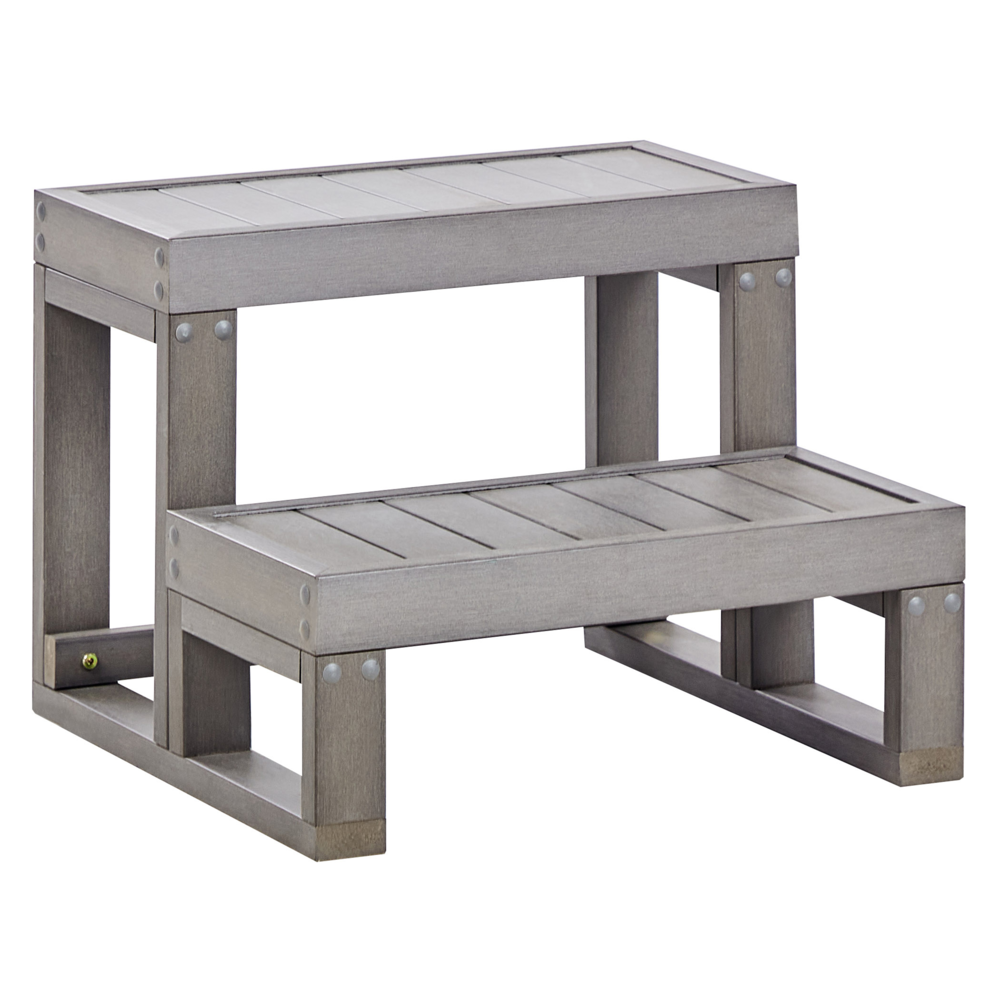 Gradini in materiale sintetico Vasca idromassaggio Grigio