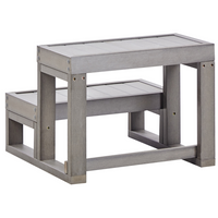 Gradini in materiale sintetico Vasca idromassaggio Grigio