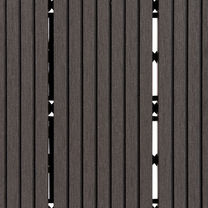 Pavimentazione per esterni grigio grafite piastrelle in composito WPC a incastro resistenti