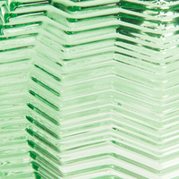 Lampadario a sospensione con paralume in vetro stile retro verde soggiorno camera da letto