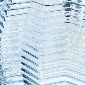 Lampada a sospensione con paralume in vetro blu Illuminazione retrò Luce a sospensione