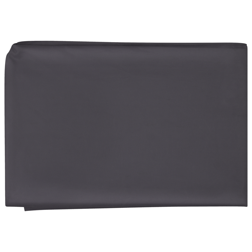 Copertura per mobili da giardino Tessuto rivestito in PVC nero 185 x 105 x 75 cm