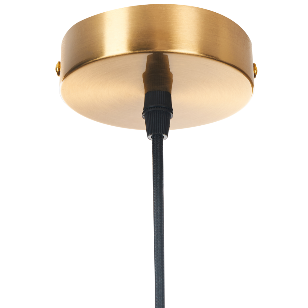 Lampada a sospensione oro marrone ferro retrò industriale soffitto appeso Luce soggiorno sala da pranzo