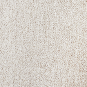 Set di 2 sedie da pranzo imbottite beige chiaro con braccioli e base in metallo design moderno