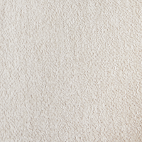 Set di 2 sedie da pranzo imbottite beige chiaro con braccioli e base metallica design moderno