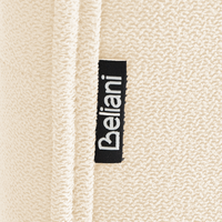 Set di 2 Sedie da Pranzo in Tessuto Beige Chiaro Glam Design Moderno Gambe in Legno Nero