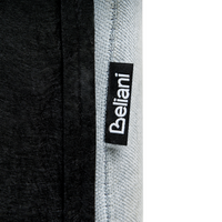 Letto contenitore Tessuto azzurro poliestere 180 x 200 cm Design moderno e minimalista Ottomana