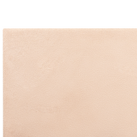 Letto ad acqua bouclé beige 160 x 200 cm con materasso poggiatesta Design moderno