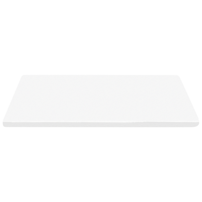 Coprimaterasso in schiuma bianco 180 x 200 cm comfort morbidezza