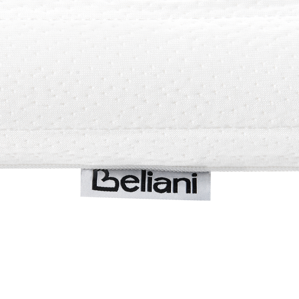 Coprimaterasso in schiuma bianca 140 x 200 cm comfort morbidezza