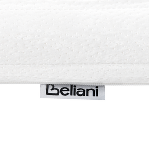 Coprimaterasso in schiuma bianca 140 x 200 cm comfort morbidezza