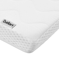 Coprimaterasso in schiuma bianca 160 x 200 cm comfort morbidezza