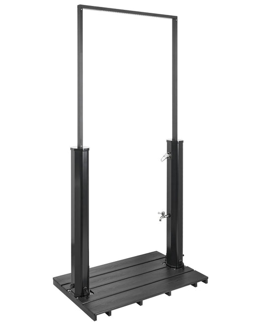 Doccia a pioggia da esterno in PVC nero Accessori da giardino moderni Tenda design