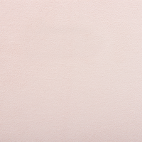 Letto matrimoniale velluto rosa 140 x 200 cm testata alta a conchiglia stile retrò