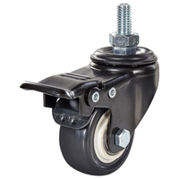 Set di 4 rotelle per scrivania ad angolo Ruote con freno per Destines