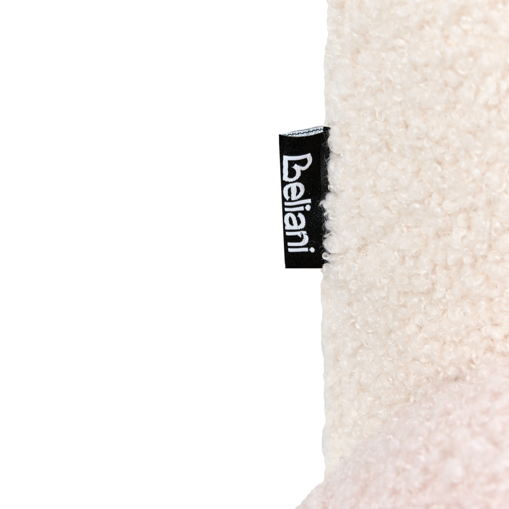 Sedia a dondolo per bambini con Gambe in legno rosa cameretta