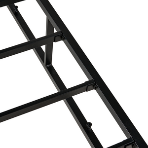 Letto matrimoniale in tessuto senza testata con materasso a molle insacchettate 160 x 200 cm beige Camera da letto elegante