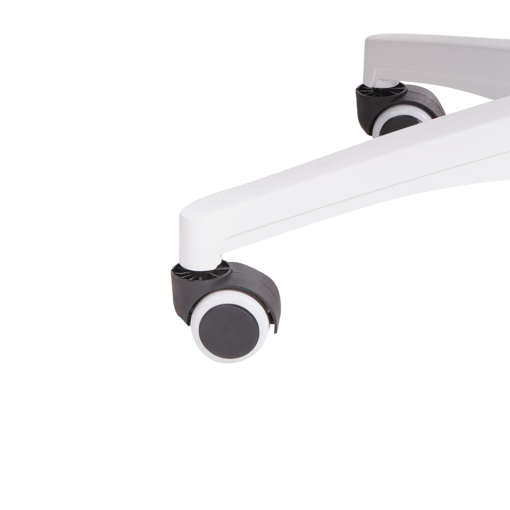 Sedia da ufficio con base girevole e poggiatesta regolabile in altezza con rete Home Office Beige stile moderno