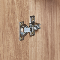 Mobile per lavabo per bagno con ripiani MDP Marrone chiaro 45 x 80 cm xon portaoggetti stile raffinato