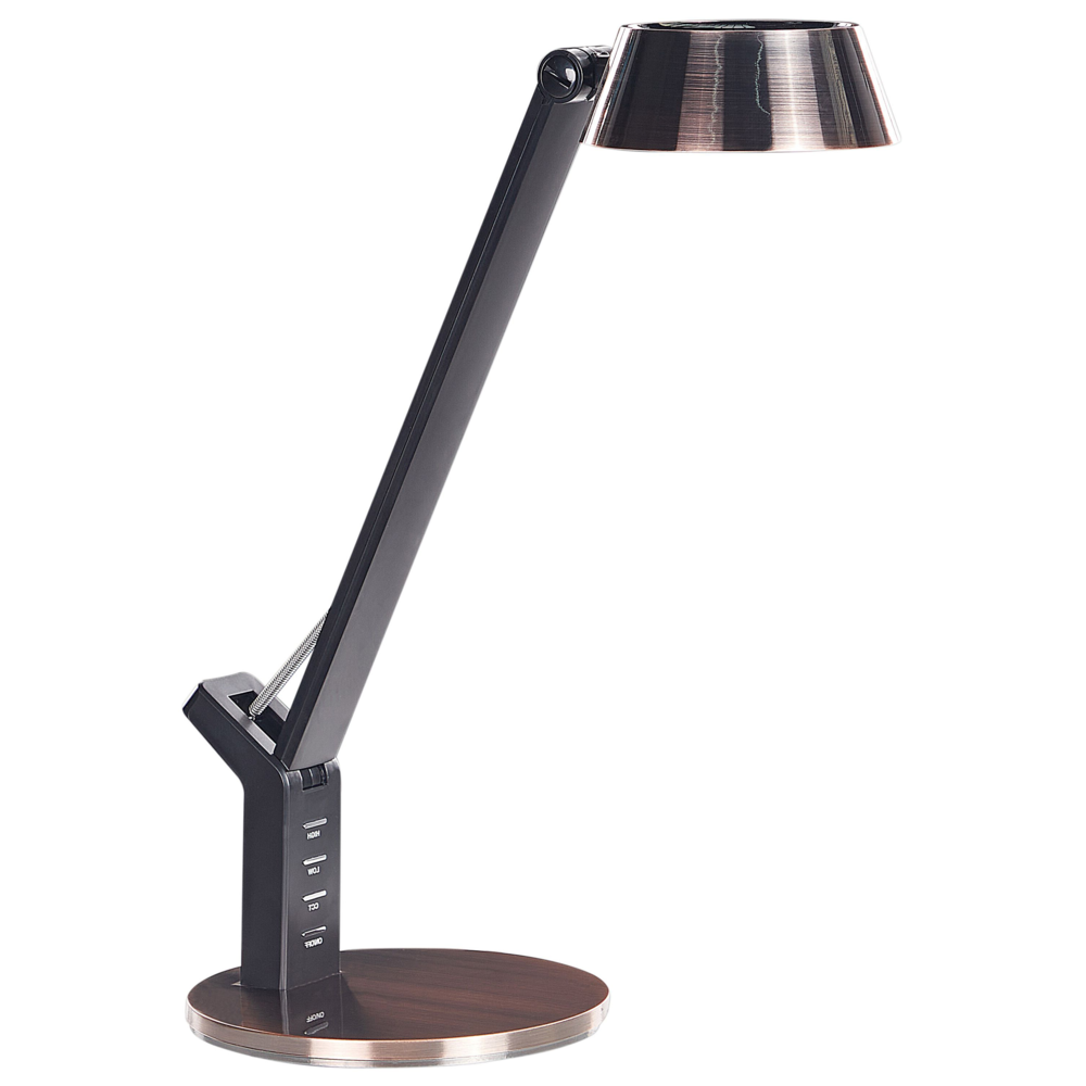 Lampada a LED rame con piastra metallica con supporto usb 40 cm cameretta ufficio soggiorno