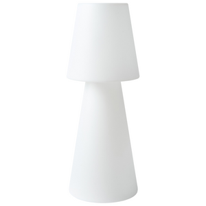 Lampada da terra a LED per esterni impermeabile con telecomando bianco illuminazione del giardino e del patio