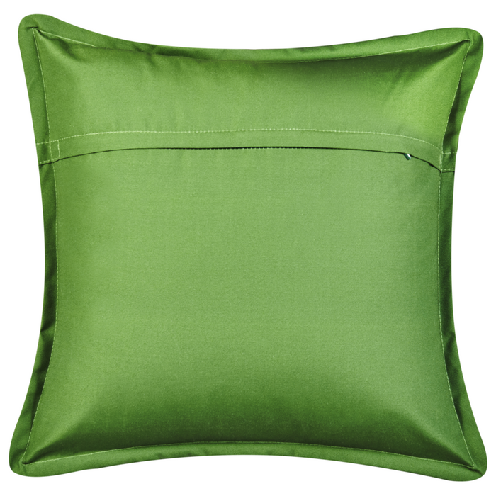 Set di 3 cuscini da esterno con motivo vegetale verde Accessori da giardino