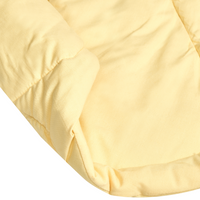 Tappeto per bambini Giallo Cotone Coperta a forma di fiore trapuntata 110 x 110 cm Asilo nido Bambini Accessorio per la cameretta