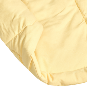 Tappeto per bambini Giallo Cotone Coperta a forma di fiore trapuntata 110 x 110 cm Asilo nido Bambini Accessorio per la cameretta