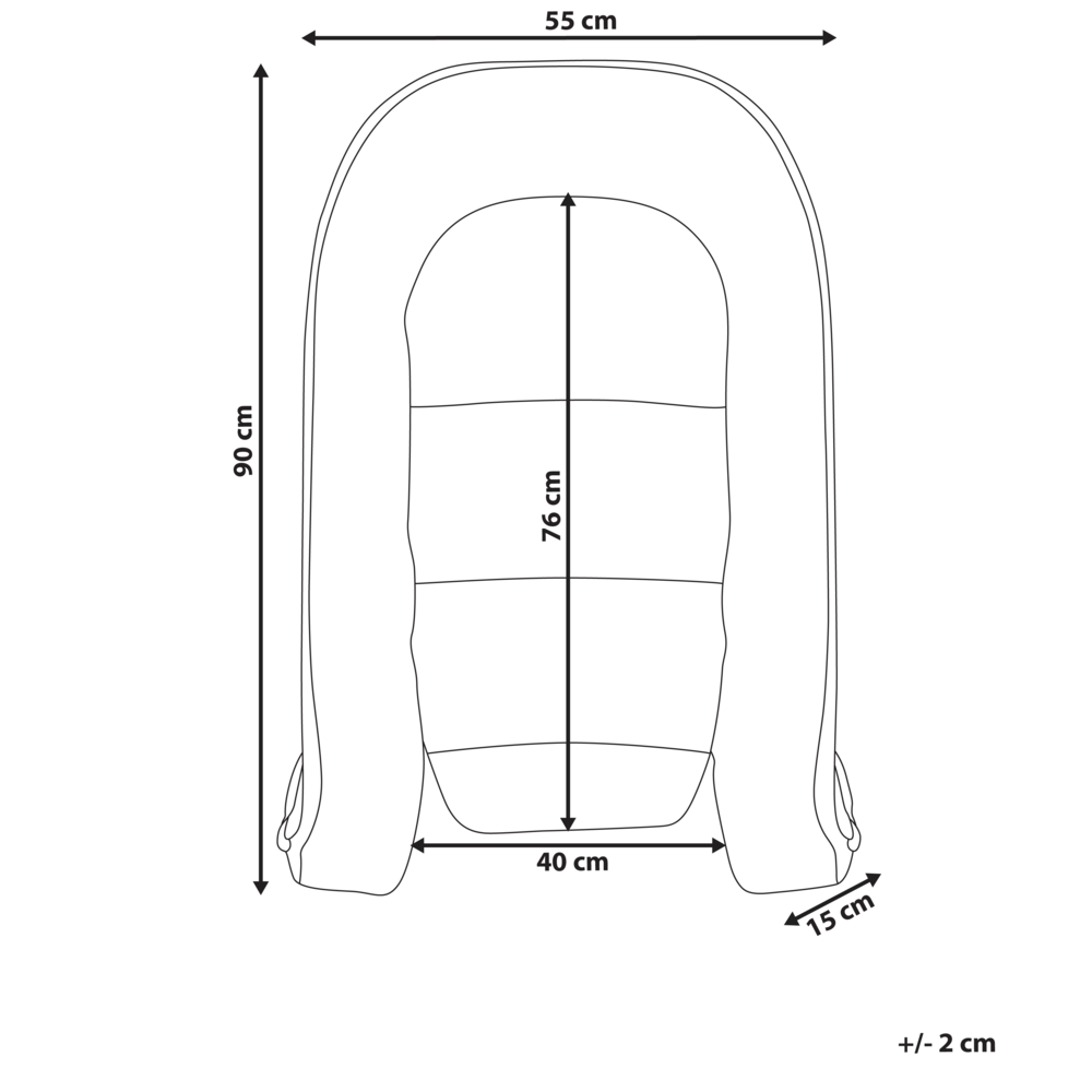 Lettino in cotone per neonati 55 x 90 cm reversibile verde rosa e beige stile moderno