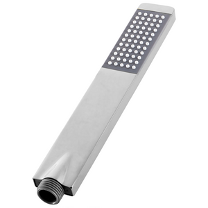 Soffione doccia in metallo argentato 1 modalità di spruzzo Moderno