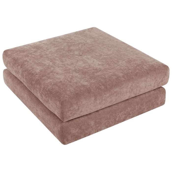 Divano Pouf Letto Marrone Tessuto Rivestimento Singolo Letto Sedia Pieghevole con Cuscino Design Moderno