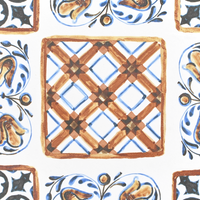 Scaffale angolare da giardino Ferro nero Piastrelle di ceramica Scala pieghevole Scaffale all'aperto