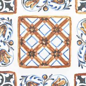 Scaffale angolare da giardino Ferro nero Piastrelle di ceramica Scala pieghevole Scaffale all'aperto