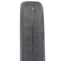 Set di copricuscini per esterni per seduta e schienale Grigio UV Resistente stile minimalista