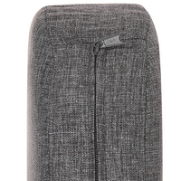 Set di copricuscini per esterni per seduta e schienale Grigio scuro UV Resistente stile minimalista