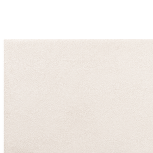 Letto matrimoniale ad acqua in bouclé bianco sporco 180 x 200 cm poggiatesta Design moderno