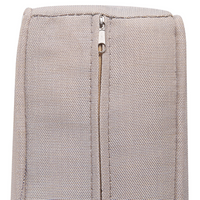 Set di copricuscini per esterni per seduta e schienale Beige UV resistente stile minimalista