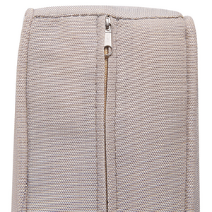 Set di copricuscini per esterni per seduta e schienale Beige UV resistente stile minimalista