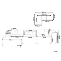 Divano Angolare Ciniglia Verde Scuro 3 Posti Cuscini Extra versione sinistra stile Moderno