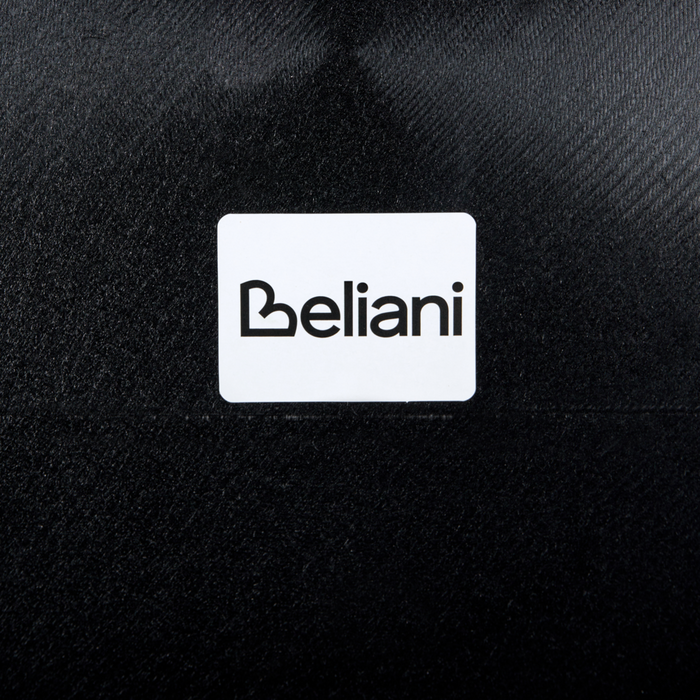 Set di 4 sedie da giardino in plastica nera impilabili, leggere e resistenti alle intemperie per interni ed esterni