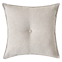 Divano Angolare color Beige chiaro 3 Posti Cuscini Extra stile moderno soggiorno