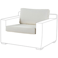 Set di fodere per cuscini da esterno in tessuto di bianco giardino balcone