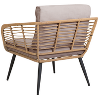 Set di copricuscini per esterni per sedili e schienali Beige UV resistente stile minimalista