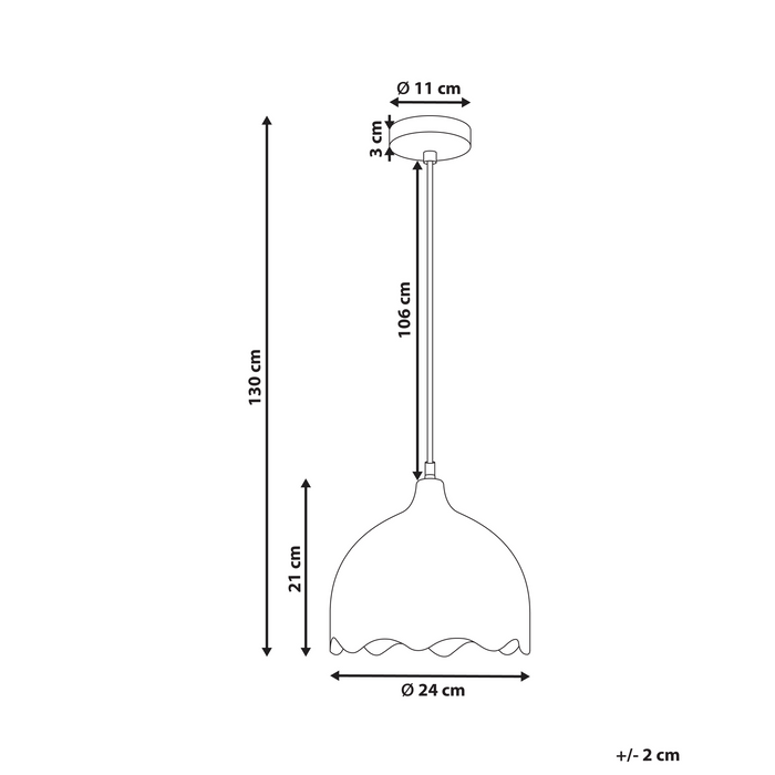 Lampada a sospensione Luce marrone in legno di mango con paralume rotondo Lampada da soffitto a sospensione