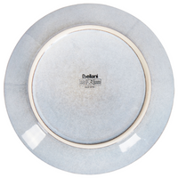 Set di 4 piatti da dessert Azzurro Gres caolino fatto a mano con smalto reattivo Piatto da dessert Cucina Sala da pranzo