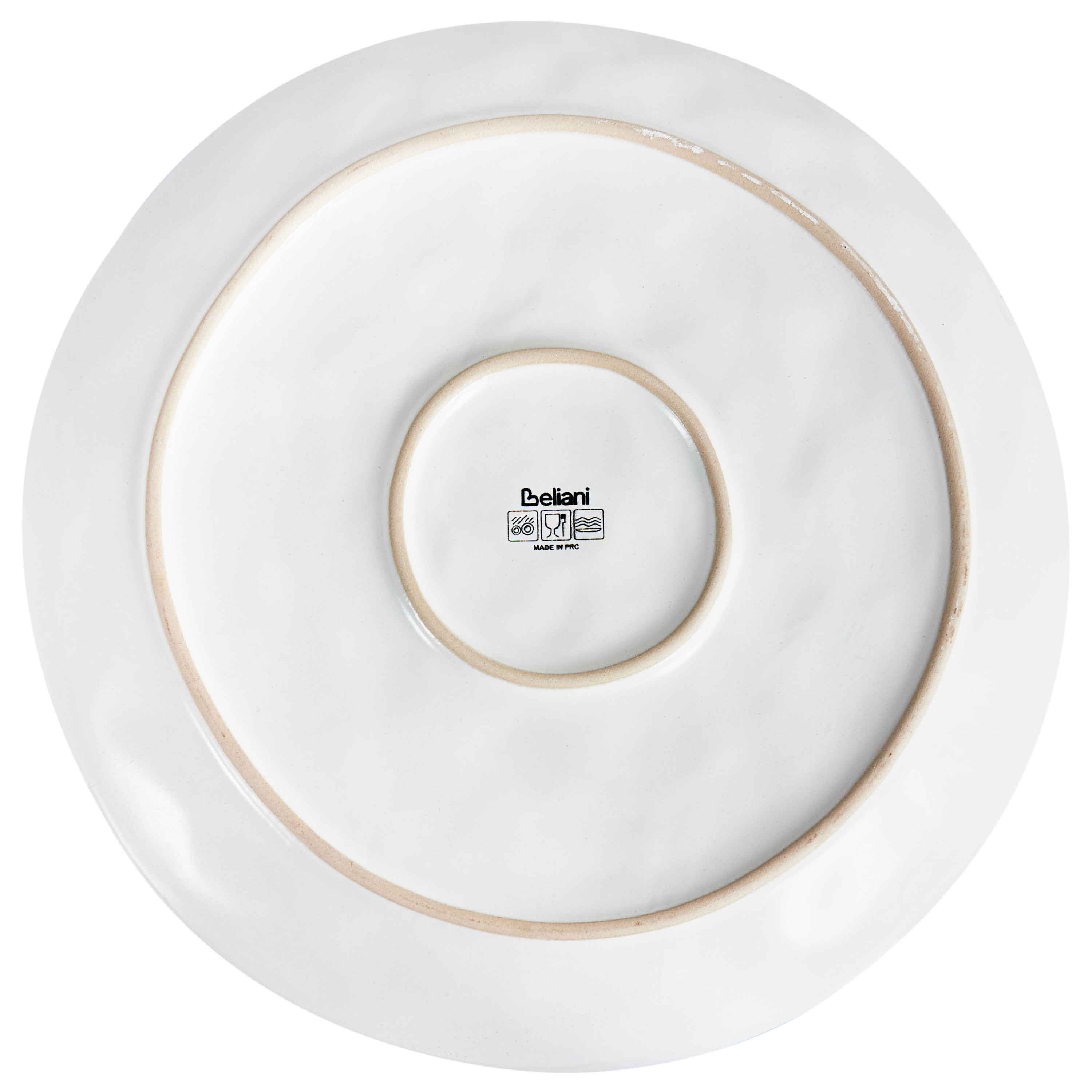 Set di 8 piatti in gres grigio chiaro fatti a mano con smalto reattivo Cucina Sala da pranzo