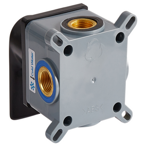 Rubinetto a cascata per lavabo a parete in ottone nero monocomando