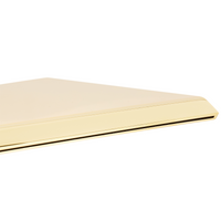 Rubinetto a cascata per lavabo a parete in ottone oro monocomando